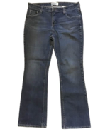Levi Strauss Signature Low Rise Bootcut Med Wash Blue Jeans Misses 14 Long Denim - $24.70