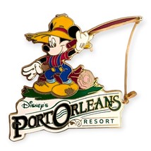 Port Orleans Resort Disney Pin: Mickey Fishing - £23.44 GBP
