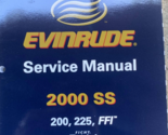 2000 Evinrude Ss 200 225 Ffi Service Réparation Atelier Manuel OEM 787064 - $39.92