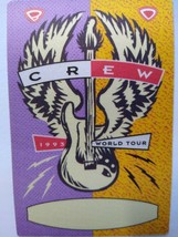 Bob Dylan Backstage Pass Original 1993 World Tour Folk Rock Guitar Wings UNUSED - $21.60