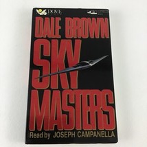 Dale Brown Sky Masters Book On Tape Audio Cassette Vintage 1993 Dove Audio - £11.83 GBP