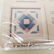 Vintage The Creative Circle Cross Stitch Kit 0148 Diamond Patch 1988 - £11.65 GBP