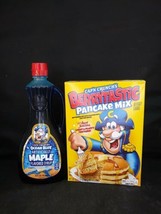 Cap’n Captain Crunch Pancake Mix + Racist Blue Syrup Limited Edition  - £26.52 GBP