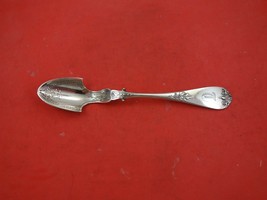 Ivy by Unknown Maker Sterling Silver Cheese Scoop Brite Cut Greek Key Design 8&quot; - £204.35 GBP