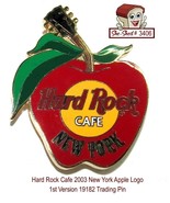 Hard Rock Cafe 2003 New York Apple 1st Version 19182 Trading Pin - £10.20 GBP