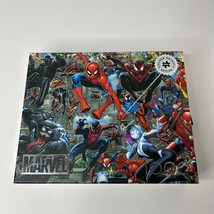 Buffalo Games Silver Select Marvel Spider-Verse 1000 Piece Jigsaw Puzzle Sealed - £17.03 GBP