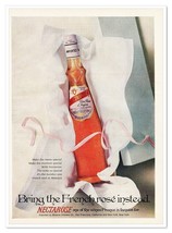 Nectarose French Rosé Wine Vintage 1972 Full-Page Magazine Advertisement - €8,29 EUR