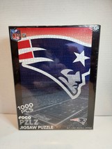 FOCO NFL Patriots Gillette Stadiuml 1000 Pc Jigsaw Puzzle Factory Sealed - £16.73 GBP