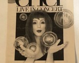 Cher Live In Concert HBO Tv Guide Print Ad  TPA17 - $5.93
