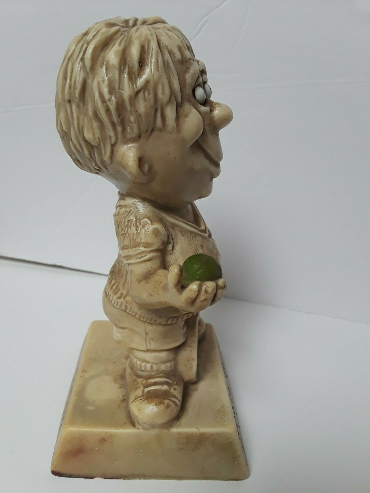 R&W Berries Co's "World's Greatest Tennis Player" figurine 1973 ~ Made in USA Item image 5