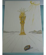 Salvador Dali Hand Signed Lithograph EA &quot;Barometer Woman&quot; from Time Suit... - $985.05