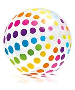 Intex Jumbo Inflatable 42&quot; Giant Beach Ball - Crystal Clear with Translu... - €18,36 EUR