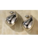 creative and shiny water drop-shaped earring 18k gold plated silver colo... - £6.50 GBP