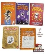 Lot of 5 DIary of a Wimpy Kid Rowley Jefferson&#39;s / Jeff Kinney Kid&#39;s Book - £17.27 GBP