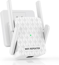 Wifi Extender Signal Booster, Internet Wireless Repeater For Home, 4 Ant... - $64.94