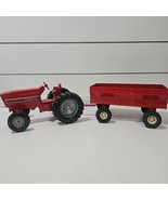 Vintage Ertl Metal International Harvester Red Toy Tractor Die Cast With... - $461.44 MXN