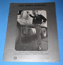 Cledus Maggard Sheet Music The White Knight Vintage 1976 Unichappell Music Inc. - $14.99