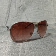 Bijoux Terner Sunglasses Aviator Hand Polished Frame Gradient Lenses - READ - $14.95