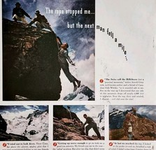 1947 Canadian Club Whiskey Mountain Climb Advertisement Distillery Liquo... - €21,31 EUR