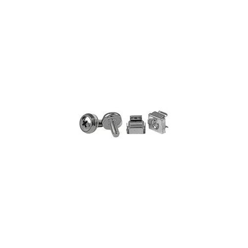 Startech CABSCREWM5 M5 MOUNTING SCREWS SILVER 50 PACK SERVER RACK M5 CAG... - $99.96