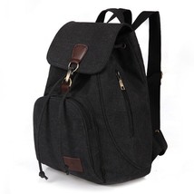 Women Canvas Backpa Female Shoulder Bag Preppy Style School Bags For Girls Stude - £28.81 GBP