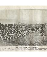 1914 Black Watch Regiment British Army WW1 Photo Print Art Antique Milit... - €51,65 EUR