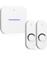 Lighted Wireless Doorbell for Home, Waterproof Battery Doorbell Wireless... - €26,37 EUR