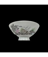 Hand Painted Porcelain Nature Scenery Rice Bowl Made in Japan Set of 2 - $277.64 MXN