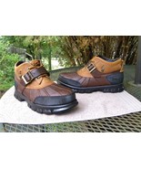 POLO Ralph Lauren ankle Boots Dover 111 Lace Up Leather /Composite Boots... - $58.69