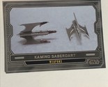 Star Wars Galactic Files Vintage Trading Card #601 Kamino Saberdart - £1.95 GBP