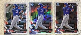 18U~ 2018 Bowman Draft Bo Bichette Lot Base &amp; Chrome &amp; Refractor BD-32 BDC-32 - $9.75