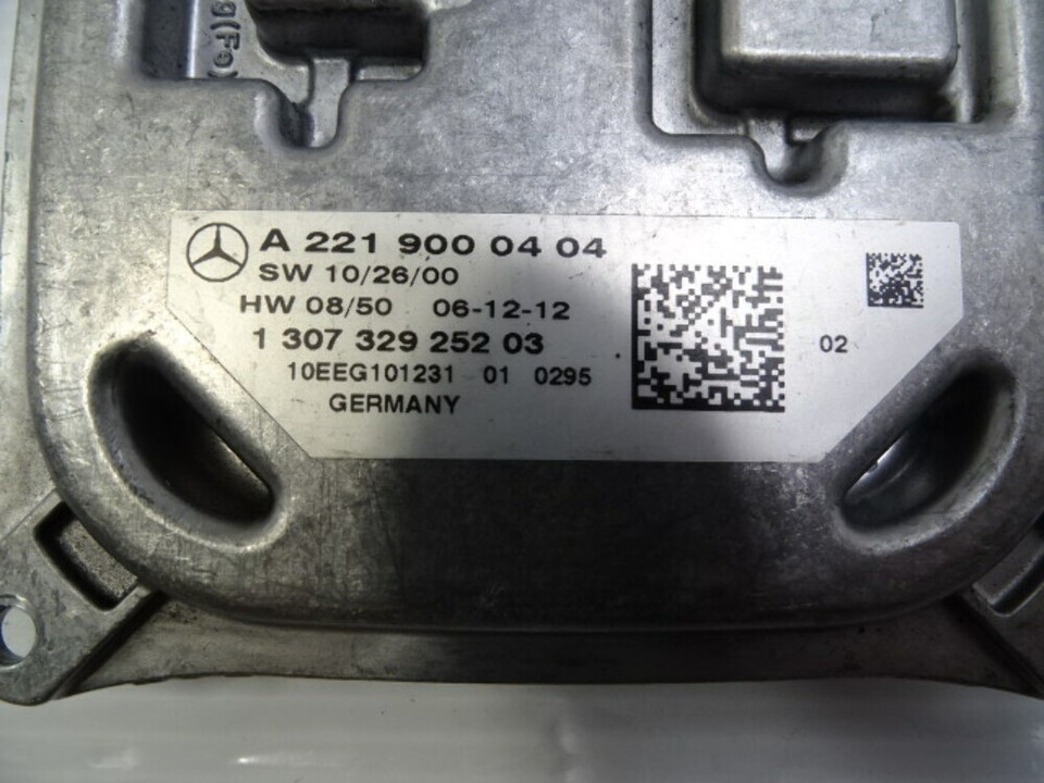 Mercedes W221 S550 module, xenon headlight ballast, low beam, 2219000404 Item image 3