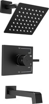 Shower Fixtures, A Set Of Black Shower Faucets With A 6-Inch Matte Black... - $103.97