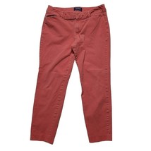 Old Navy Womens Pixie Pant Mid-Rise Coral Trousers Size 10 R - $14.95