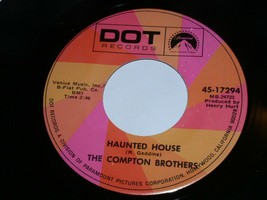 The Compton Brothers Haunted House Sound Of An Angel&#39;s Wings 45 Rpm Record Dot - £10.35 GBP