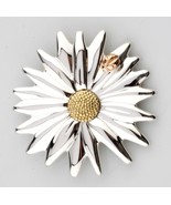 Tiffany &amp; Co Sterling Silver 18k Yellow &amp; Rose Gold Daisy Ladybug Brooch - $1,409.85 CAD