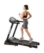 Folding Electric Treadmill 3.5HP w/Incline LCD - $670.16 CAD
