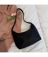 Solid Color Small Messenger Bag for Women Female Totes Handbag Streetwea... - £117.32 GBP