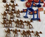 Vintage 1980s Lakeside Crossbows &amp; Catapults Battle Game Parts lot 90 pc... - £70.35 GBP