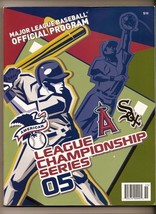 2005 ALCS Game Program Chicago White Sox Anaheim Angels - £27.24 GBP