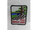 Vintage 1990 Wisconsin Devils Lake Embroidered Iron On Patch 3&quot; X 4&quot; - £30.96 GBP