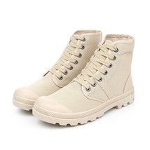 YWEEN Lace Up Men&#39;s Casual Shoes Spring Autumn High Top Men&#39;s Army Shoes men Cas - £39.56 GBP