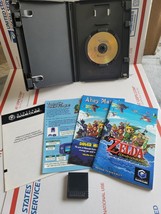 Legend Of Zelda Wind Waker GameCube Clean CIB W/ Inserts And Memory Card - £77.15 GBP