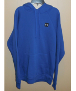 Under Armour Rival Fleece Hoodie Mens Size Small Blue Sweatshirt New 135... - $36.58