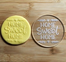 Home sweet home - debossing acrylic stamp - $6.08