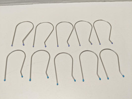 Lot of 10 Conair Hot Roller Clips Hair Curler Metal Pins CHV - 5 Blue &amp; ... - $14.80