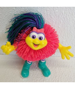 Rare Vintage 90s Odzzon Kooshlings Kids Pink Yellow Girl Koosh Lings Ben... - $13.66