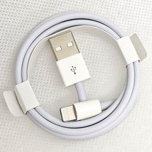 Original APPLE Lightning USB Cable 3.3ft (1M) for IPhone X, 12, 13, 14, PRO M... - £6.69 GBP