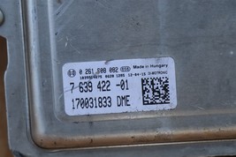 2013 BMW X5 X35i DME Control Module Computer Ecu Ecm Pcm, CAS3 & Key 7639422 image 5