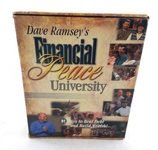 Dave Ramsey Financial Peace University Home Study Kit 2003 Audio Cassettes Books - £22.19 GBP